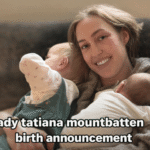 lady tatiana mountbatten birth announcement